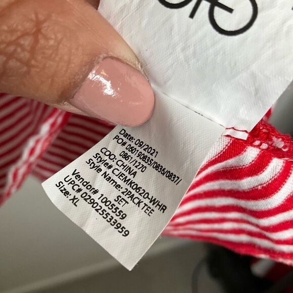 Ella Moss Stripe Cotton Shirt - Picture 6 of 6